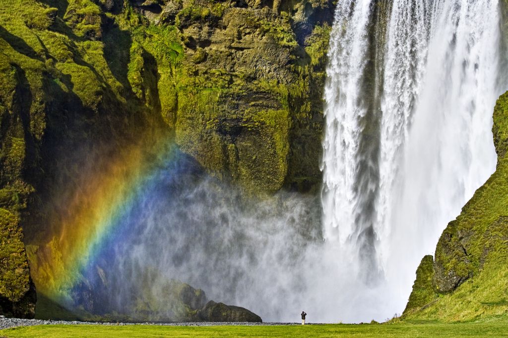 Skogarfoss Waterfall