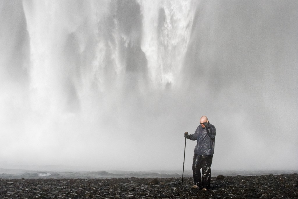 Skogarfoss Waterfall Jason