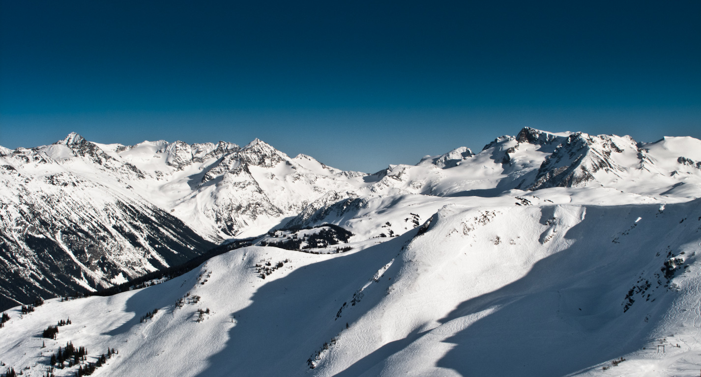 British Columbia - Whistler Mountain Panorama