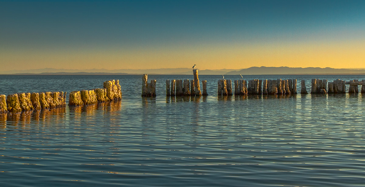 California - Salton Sea - Sunset