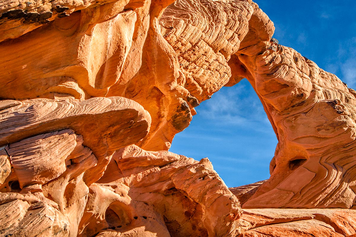 Nevada - Valley Of Fire - Arch Rock