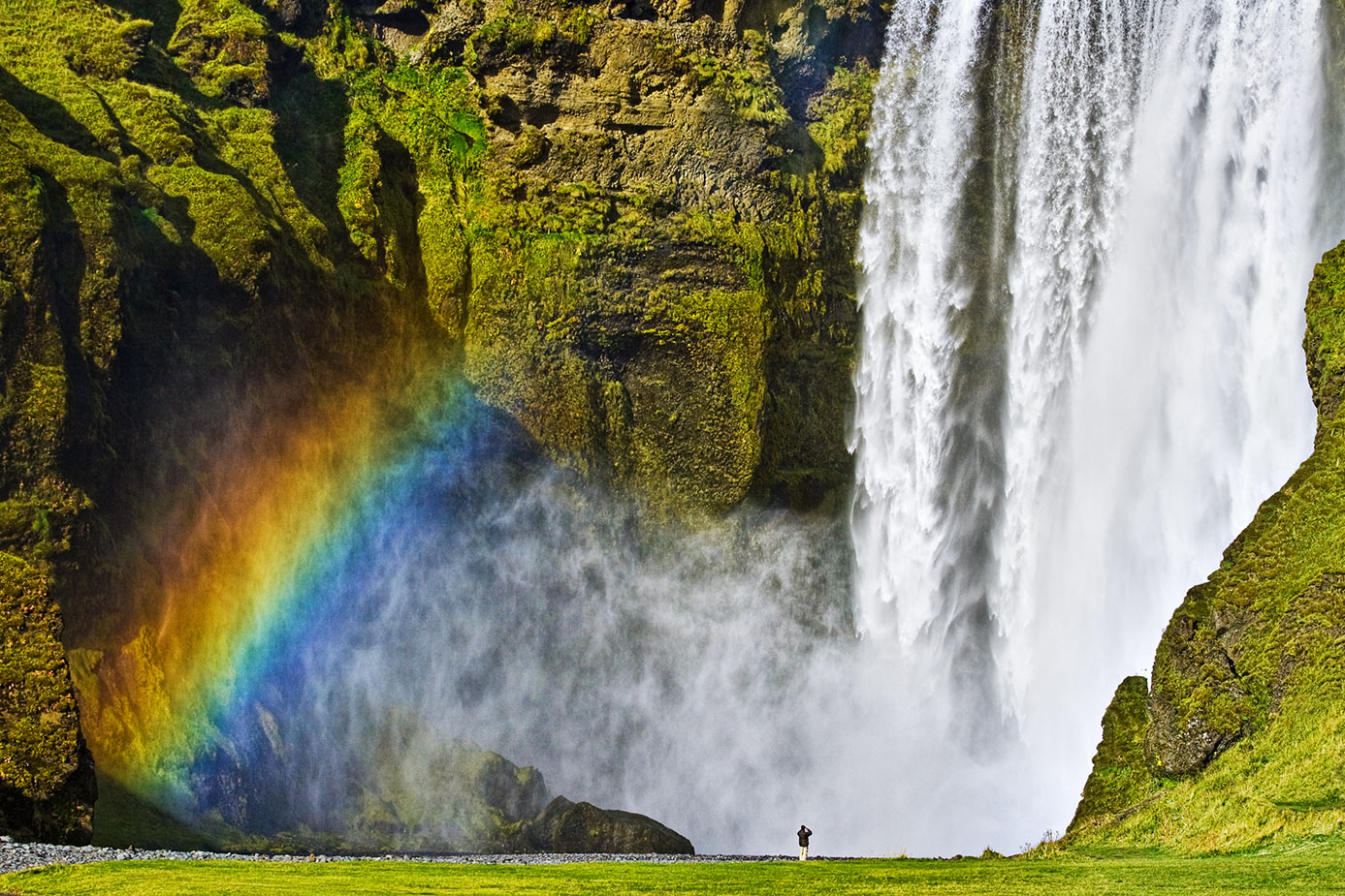 Iceland - Skogarfoss Waterfall