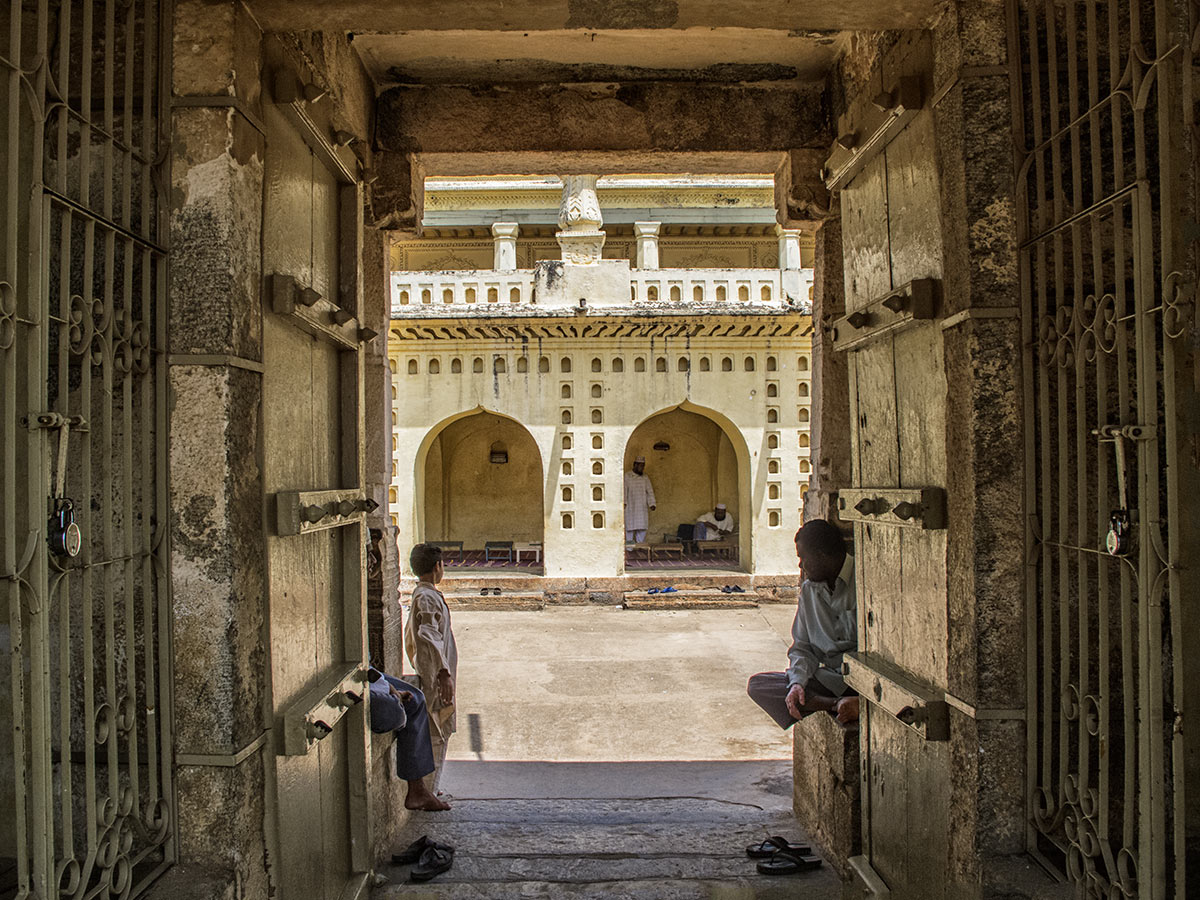 India - Mosque Entrance